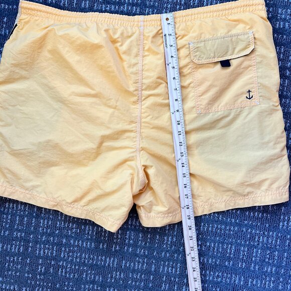 Nautica Men’s Yellow Blue Stripes Swim Trunks Swimwear Suit | Sz XXL - Picture 13 of 15